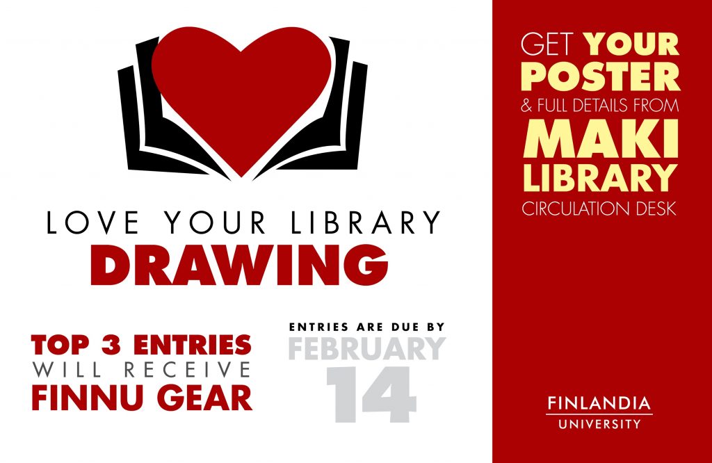 Love Your Library Drawing