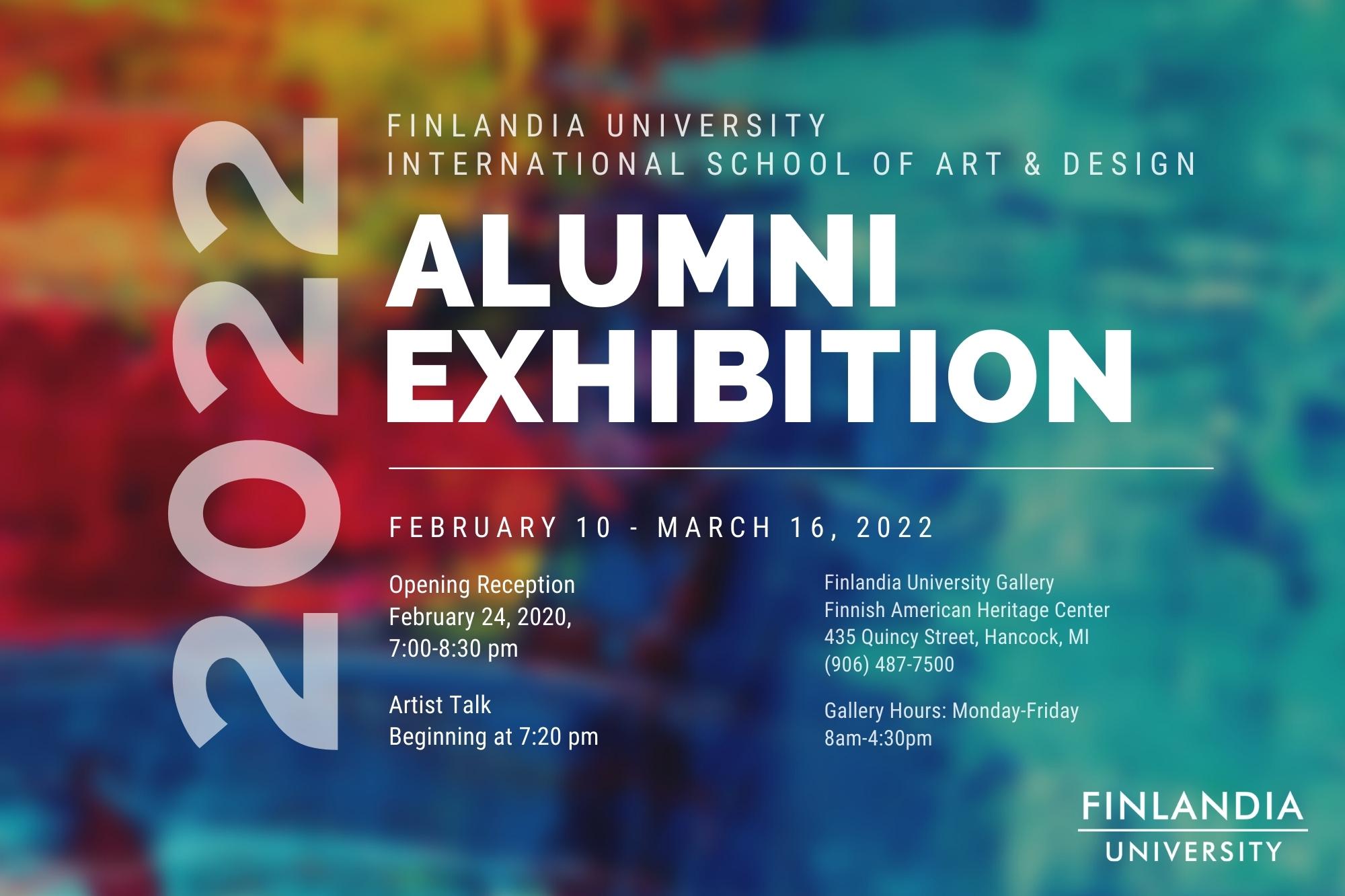Alumni Exhibition Poster