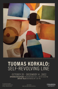 Tuomas Korkalo Gallery Exhibit Poster