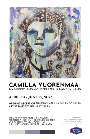 Camilla Vuorenmaa Exhibit Poster 11x17
